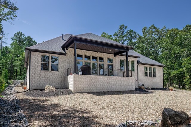 view of rear view of house