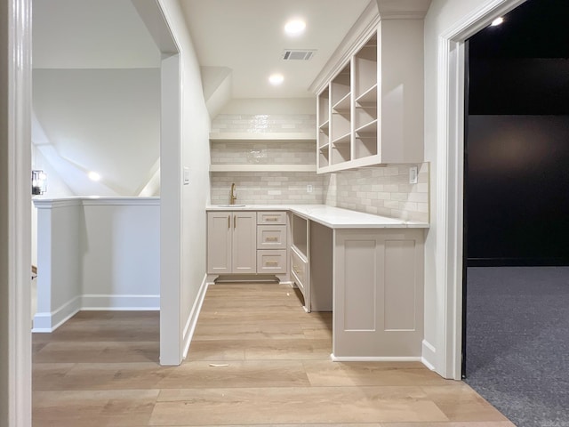 pantry with sink