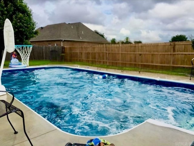 view of pool