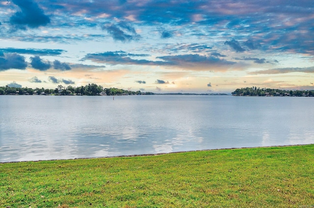 property view of water