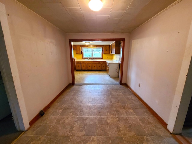 187 N Monroe St, Piggott, AR 72454 - corridor with sink