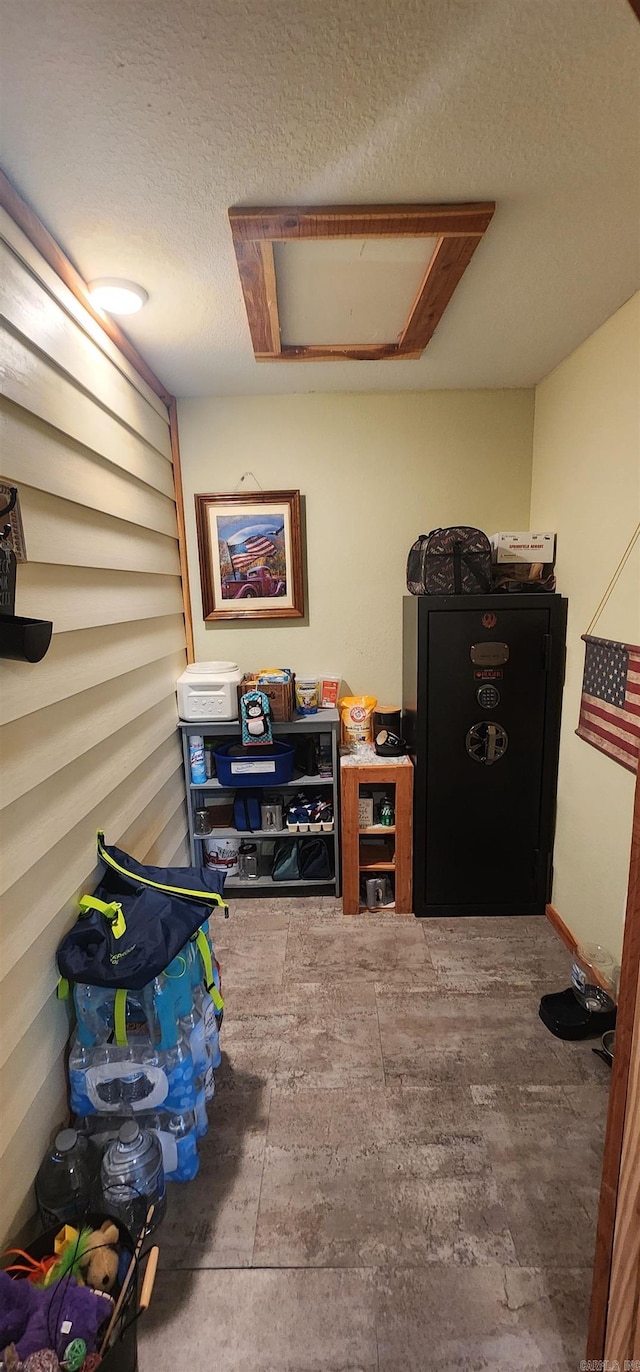 storage area with attic access