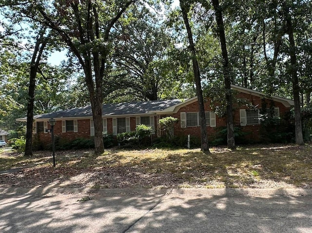 view of ranch-style house