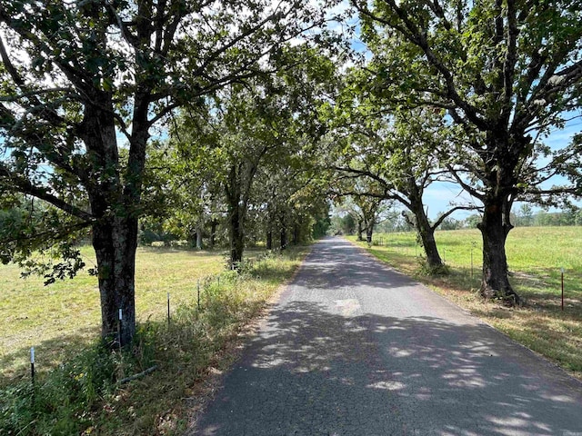 view of road