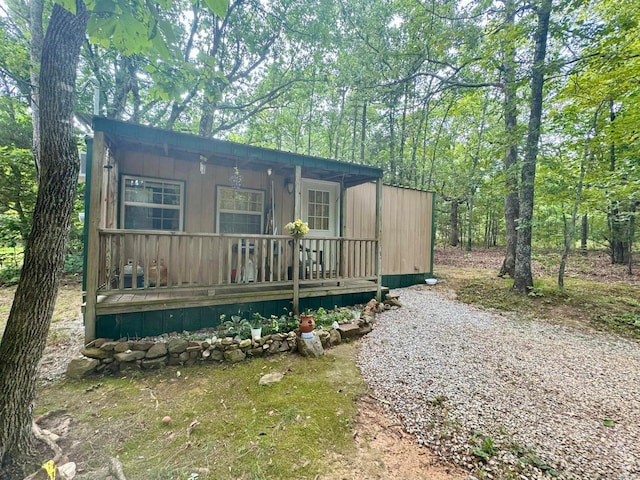 1499 Sutterfield Rd, Fox, AR 72051 - view of front of property with covered porch