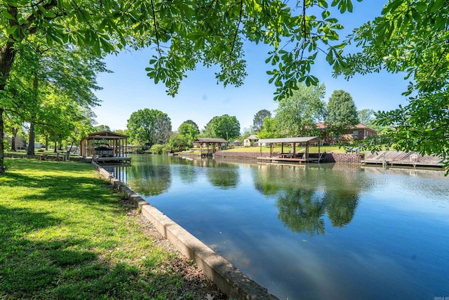 property view of water