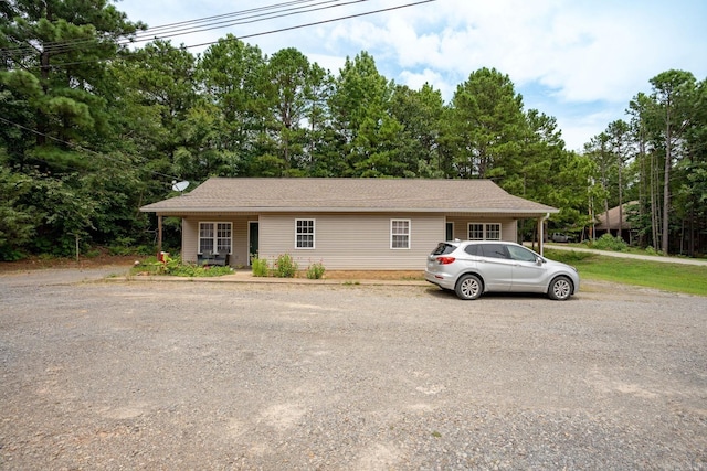 view of ranch-style home