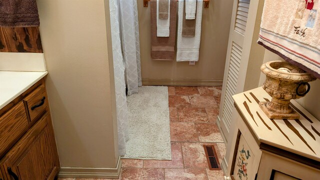 bathroom featuring tile patterned floors