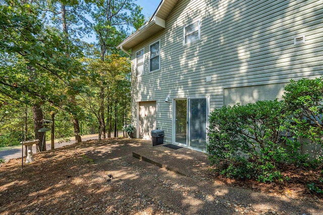 view of side of property