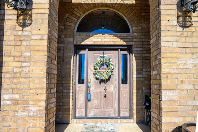 view of property entrance