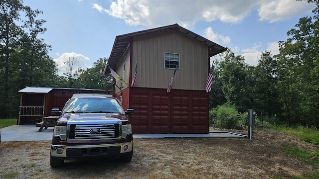 view of home's exterior