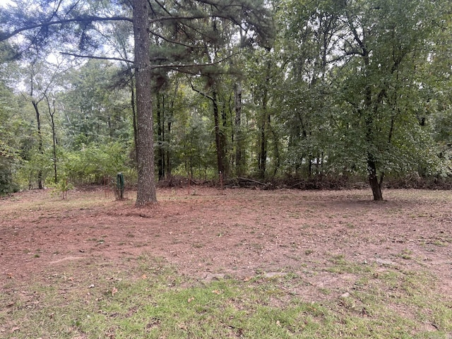 view of landscape featuring a view of trees