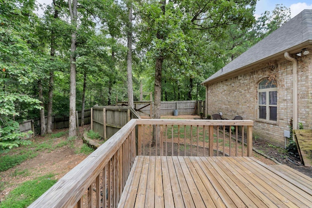 1312 Stone Creek Ln, Jonesboro, AR 72401 - view of wooden terrace