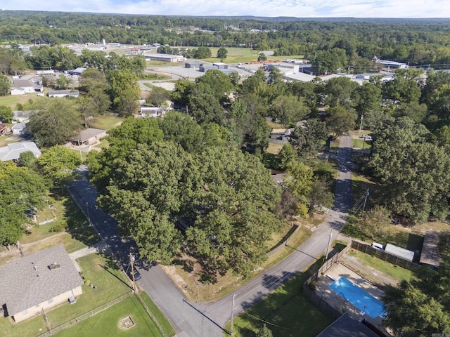 bird's eye view featuring a residential view