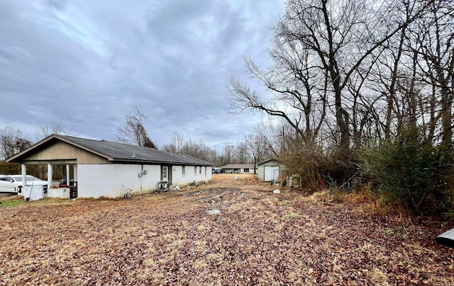 view of side of property