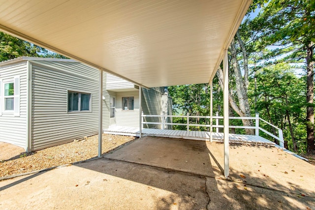 view of patio