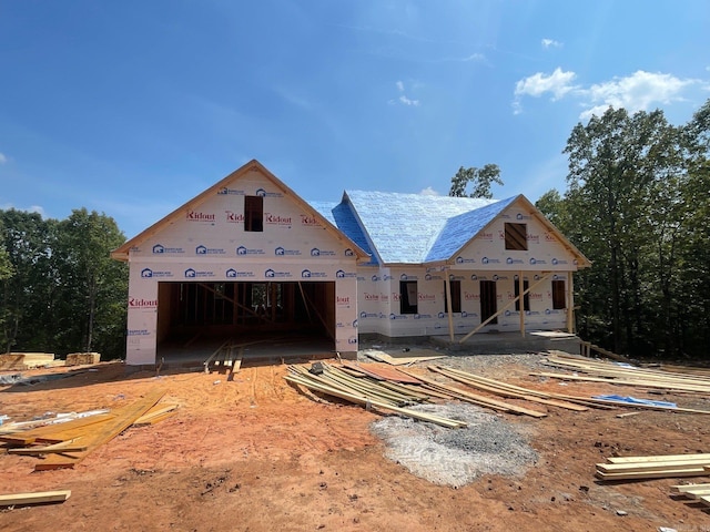 view of property in mid-construction