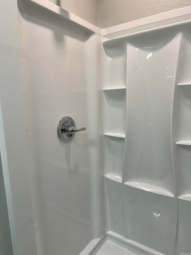 interior space featuring a shower