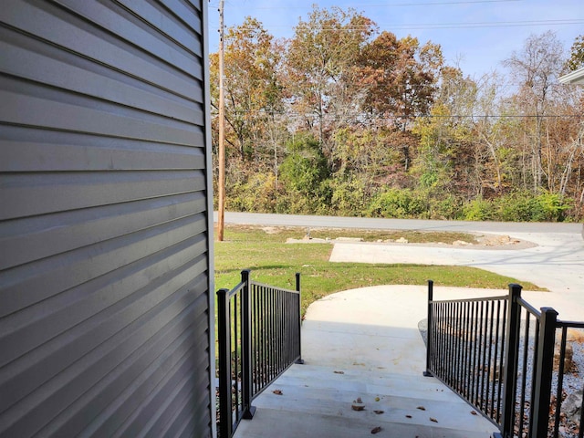 exterior space with a patio