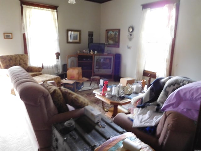 view of living room