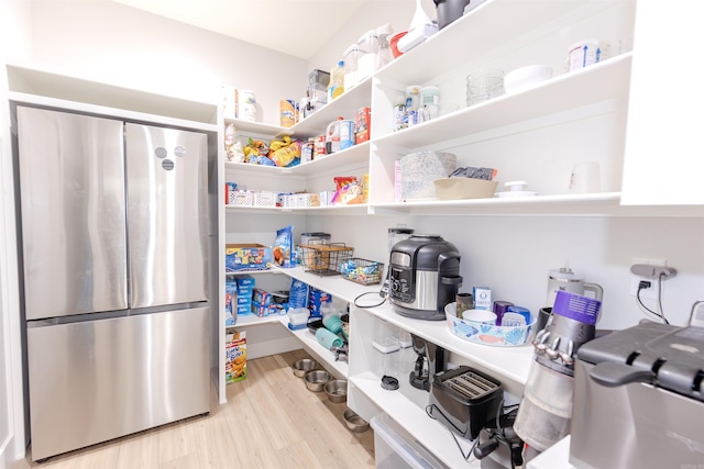 view of pantry