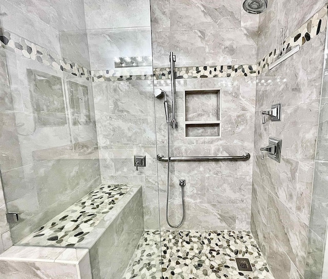 full bath featuring a stall shower