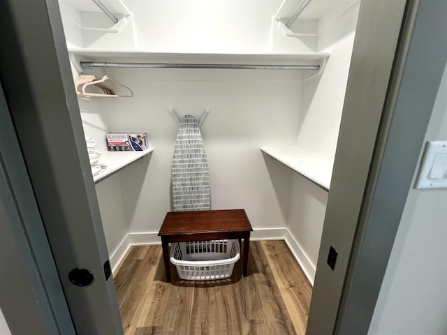 51 Yosemite Dr, Cherokee Village, AR 72529 - walk in closet with wood finished floors