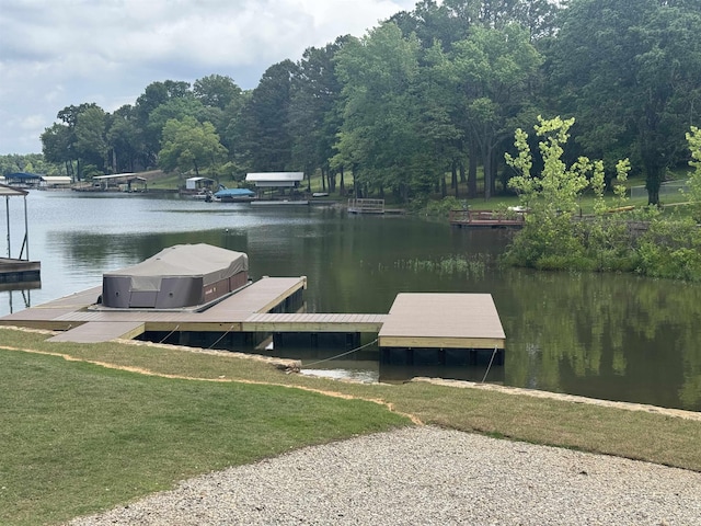 51 Yosemite Dr, Cherokee Village, AR 72529 - dock area with a water view