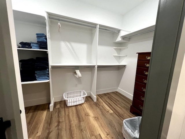 51 Yosemite Dr, Cherokee Village, AR 72529 - walk in closet with wood finished floors