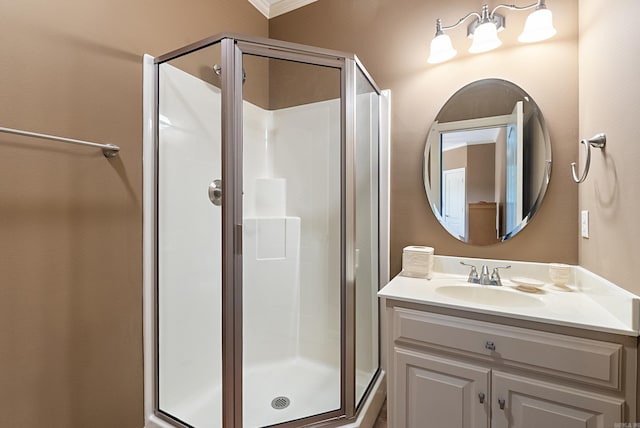 24 W Jericho Dr, Greenbrier, AR 72058 - full bath featuring a stall shower and vanity