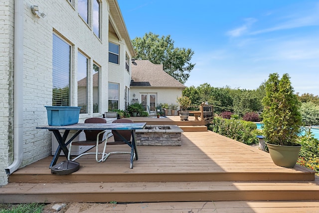 24 W Jericho Dr, Greenbrier, AR 72058 - view of wooden deck