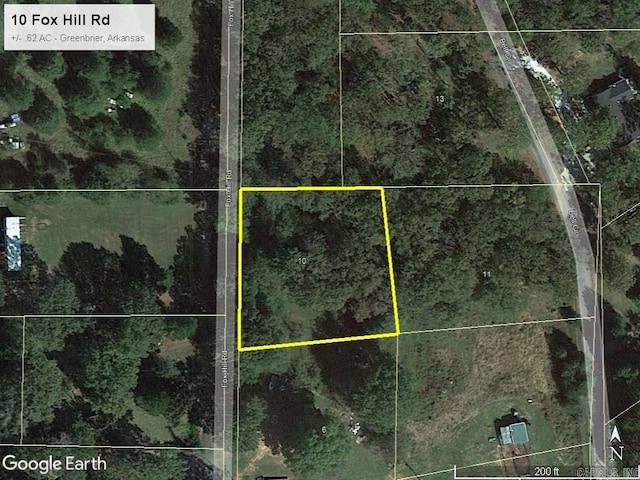 10 Fox Hill Rd, Greenbrier AR, 72058 land for sale