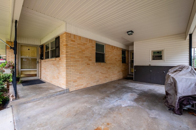 view of patio / terrace featuring area for grilling