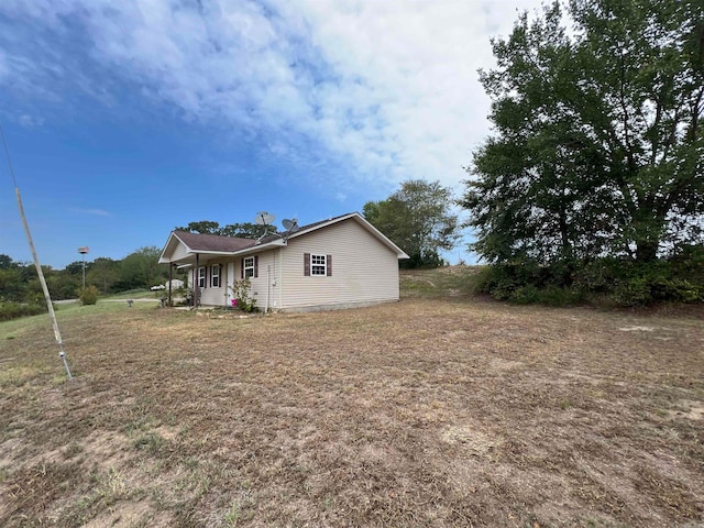 view of property exterior