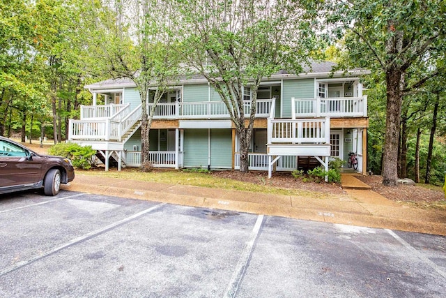 exterior space with covered porch