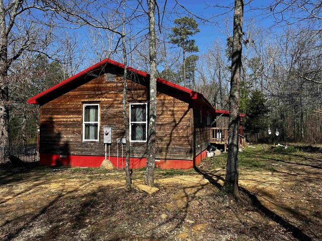 view of property exterior