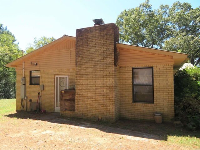 view of rear view of house