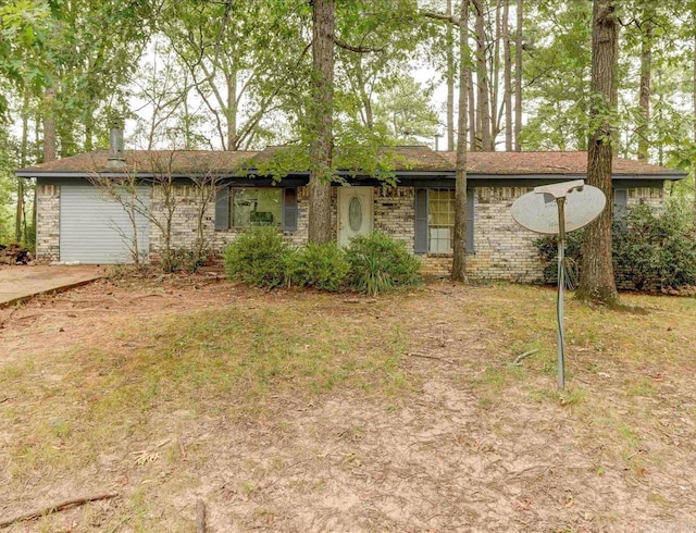 view of ranch-style house