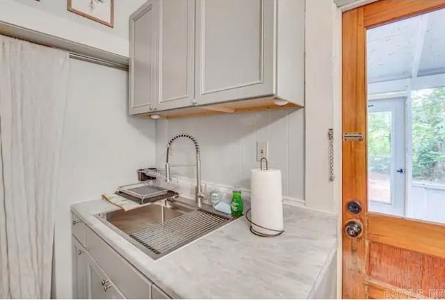 kitchen with sink