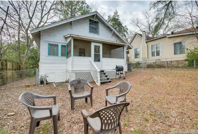 view of rear view of house