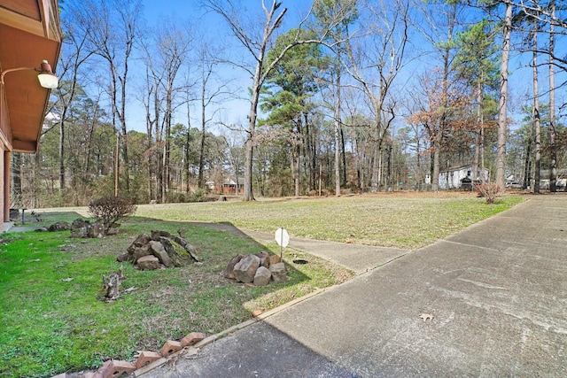view of yard