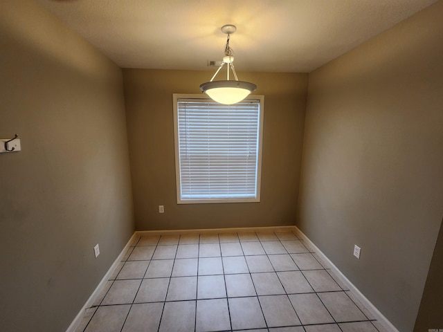 view of tiled empty room