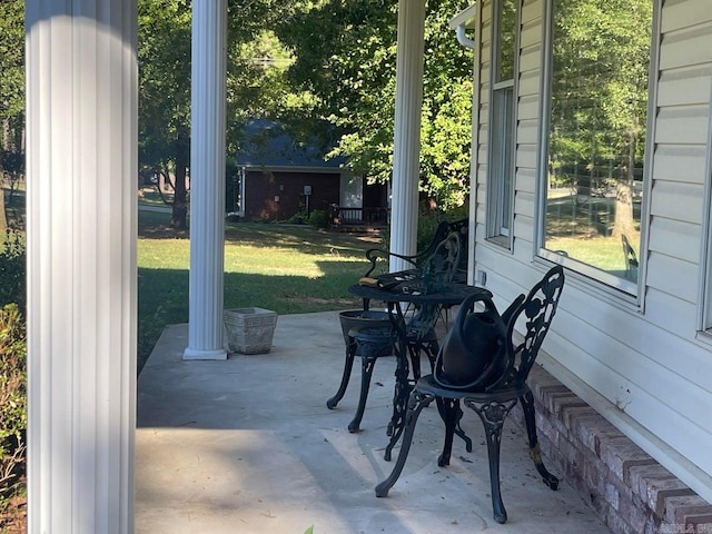 view of patio