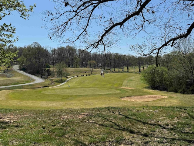 view of home's community featuring a lawn