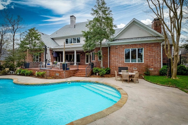 exterior space featuring a patio