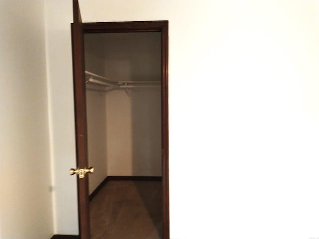 view of closet