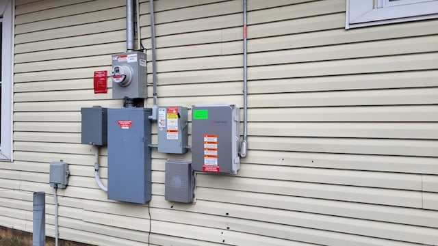 view of utility room