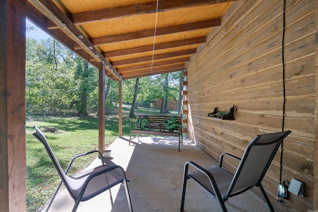 view of patio / terrace