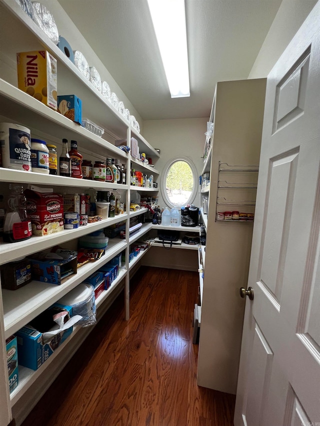 view of pantry