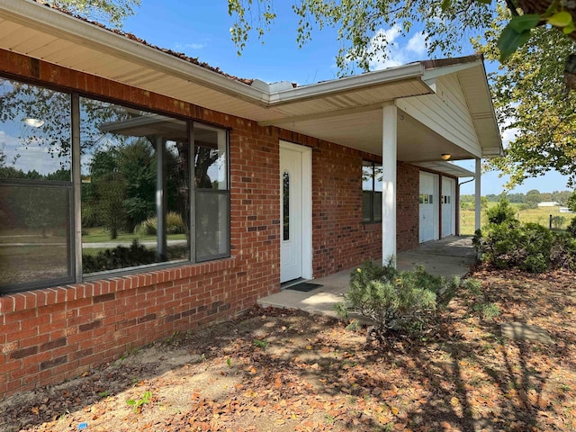 view of entrance to property